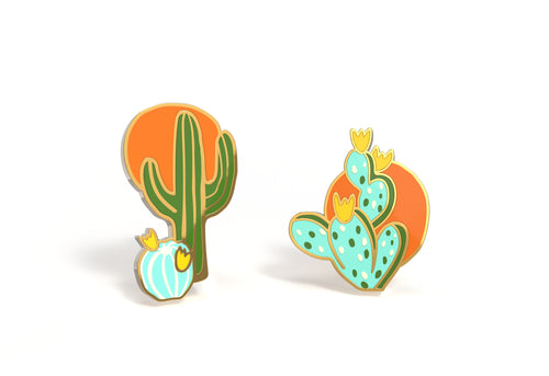 Cactus Sunset Earrings