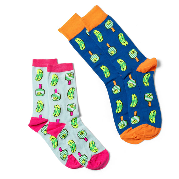 Pickleball Crew Socks - Small - Yellow Owl Workshop