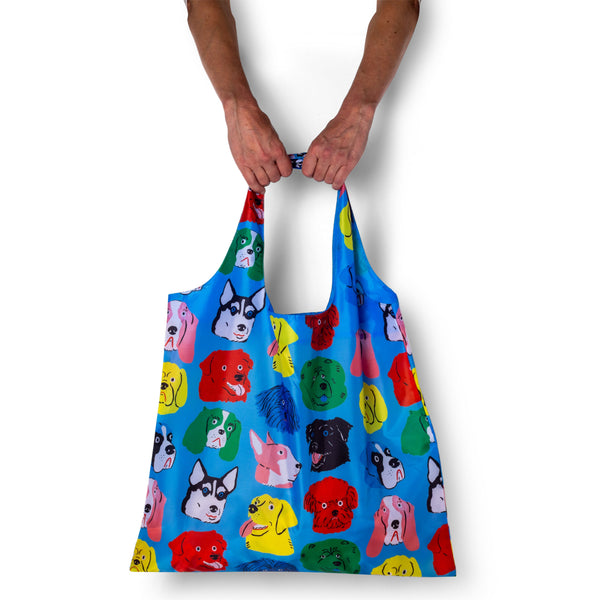Dogs Art Sack® | Illustrated Dog Tote Bag by Kristina Micotti