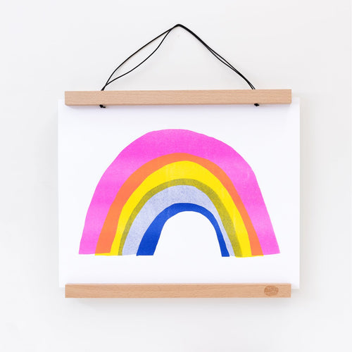 Rainbow - Risograph Print - Yellow Owl Workshop