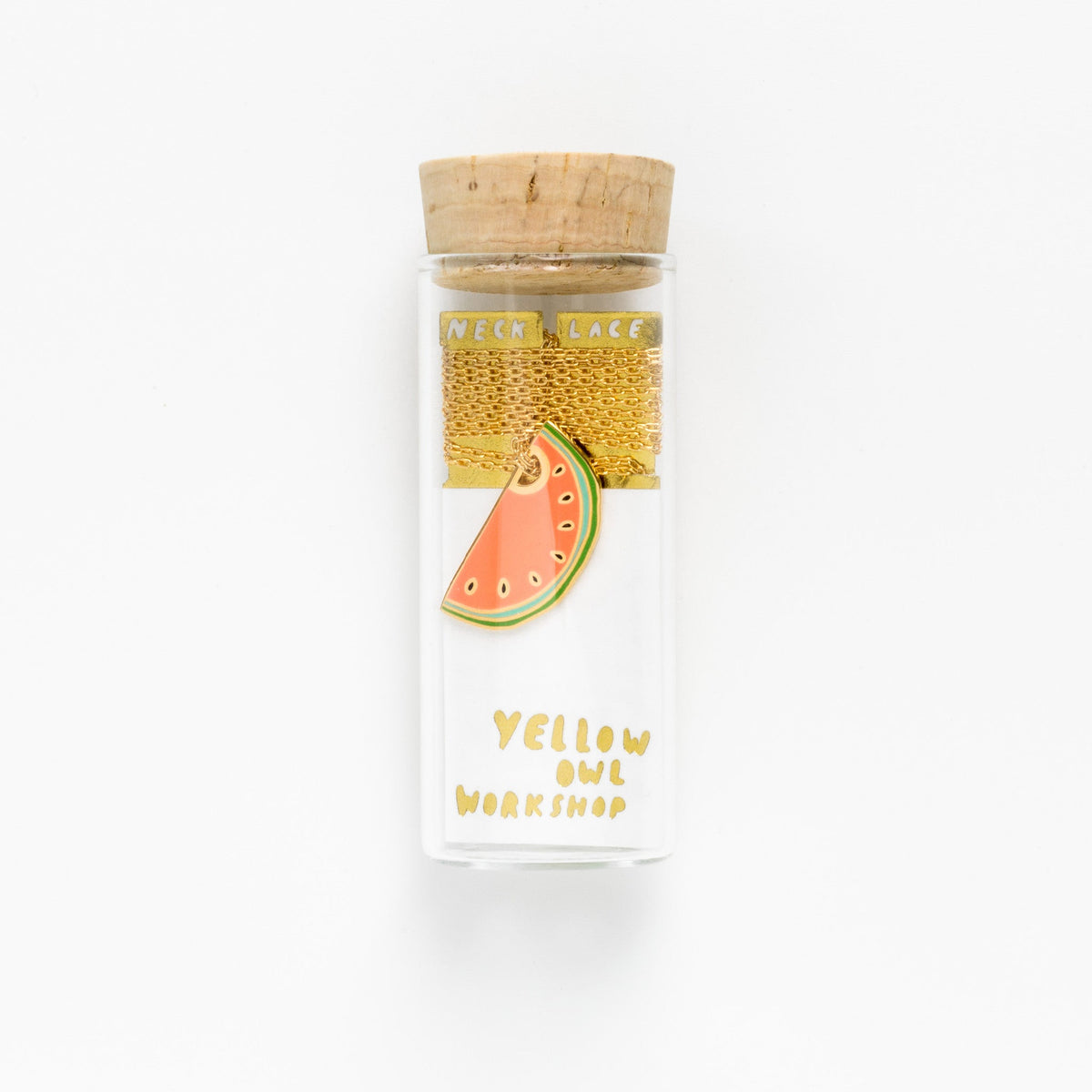 Watermelon Pendant - Yellow Owl Workshop