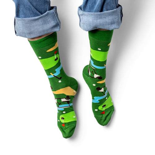Golf Crew Socks - Large