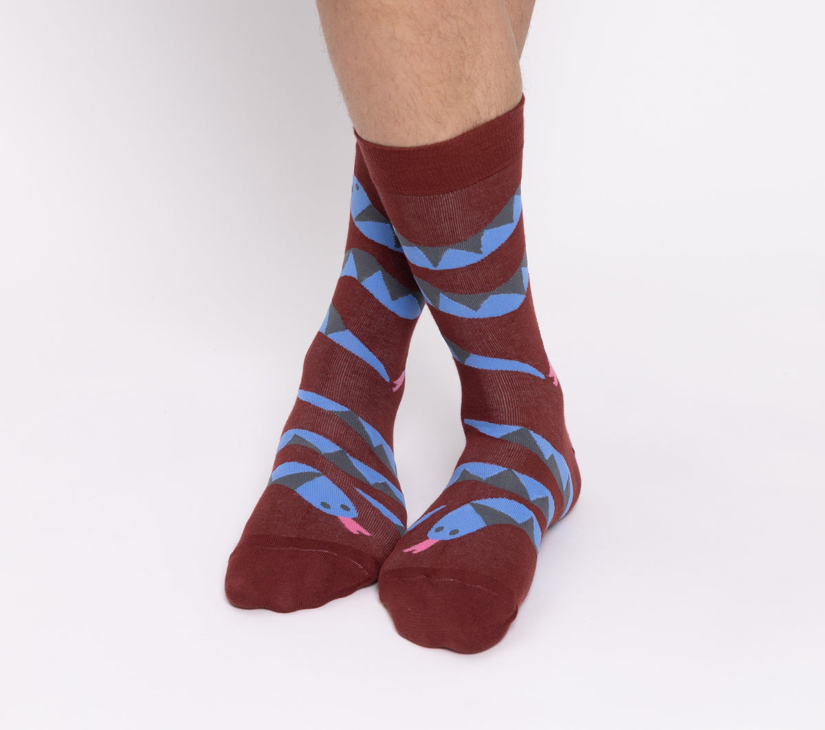 Snakes Crew Socks - Large