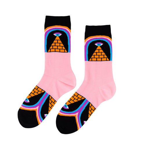 Pyramids Crew Sock - Small