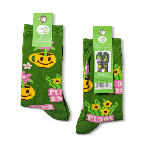 Plant Babe Crew Socks - Small