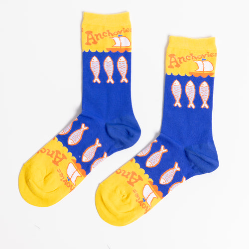 Anchovies Crew Socks - Small