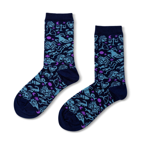 Zodiac Crew Socks - Small