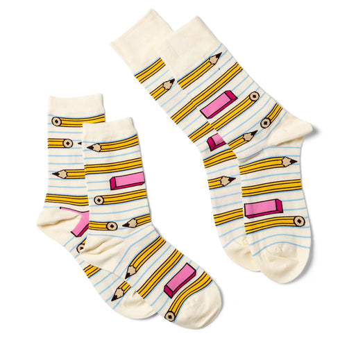 Pencil Crew Socks - Small