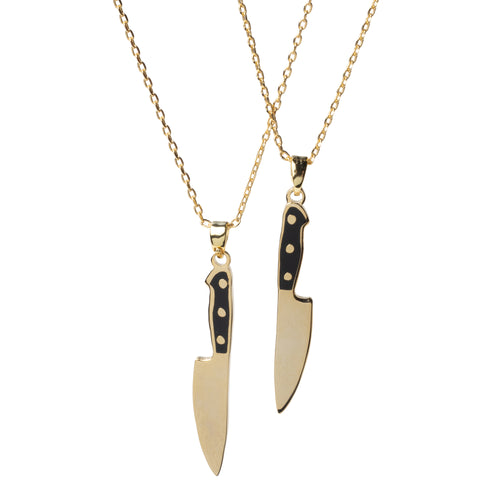 Knife - Double Sided Pendant