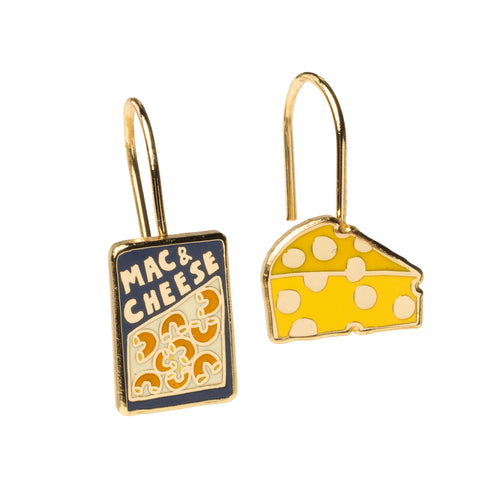 Mac & Cheese Drop Earrings