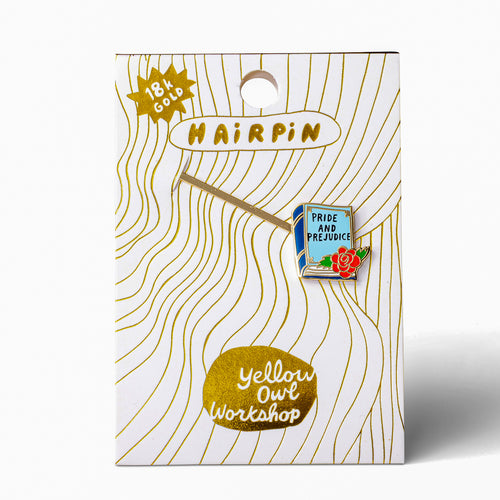 Pride & Prejudice Hairpin