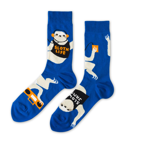 Sloth Life Crew Socks - Men's