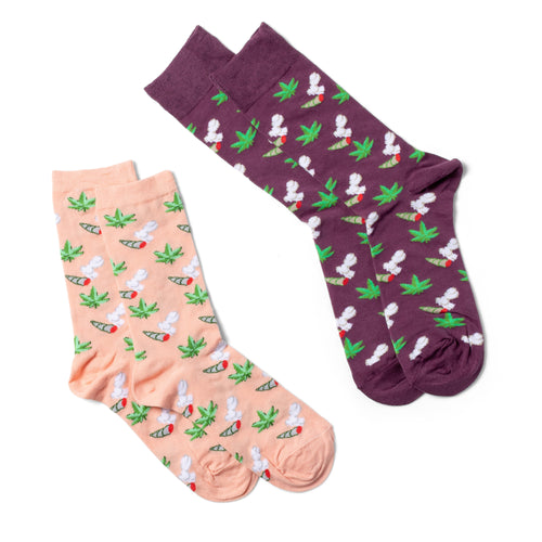 Yellow Owl Workshop Crew Socks Medium / Weed