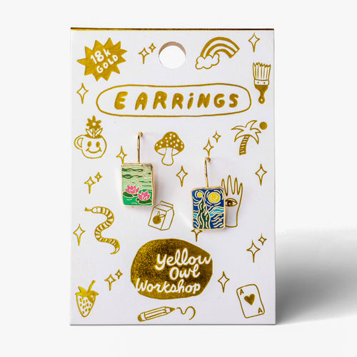 Impressionists Drop Earrings