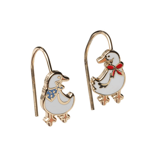 Ducks Drop Earrings