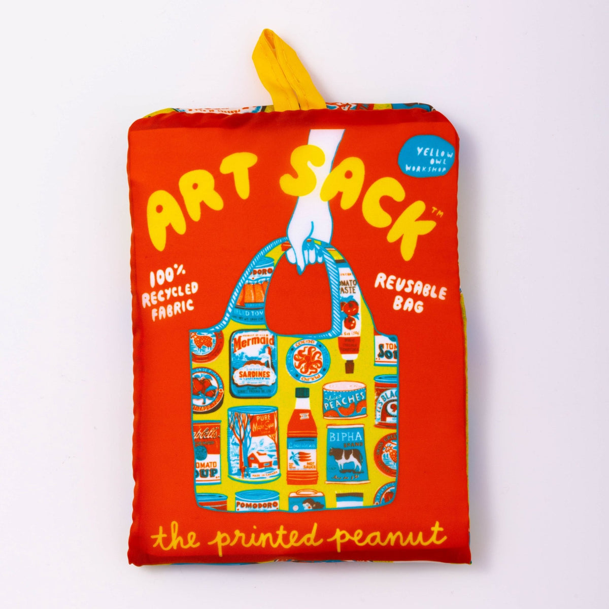 Art Sack - Printed Peanut Tins - Yellow Owl Workshop