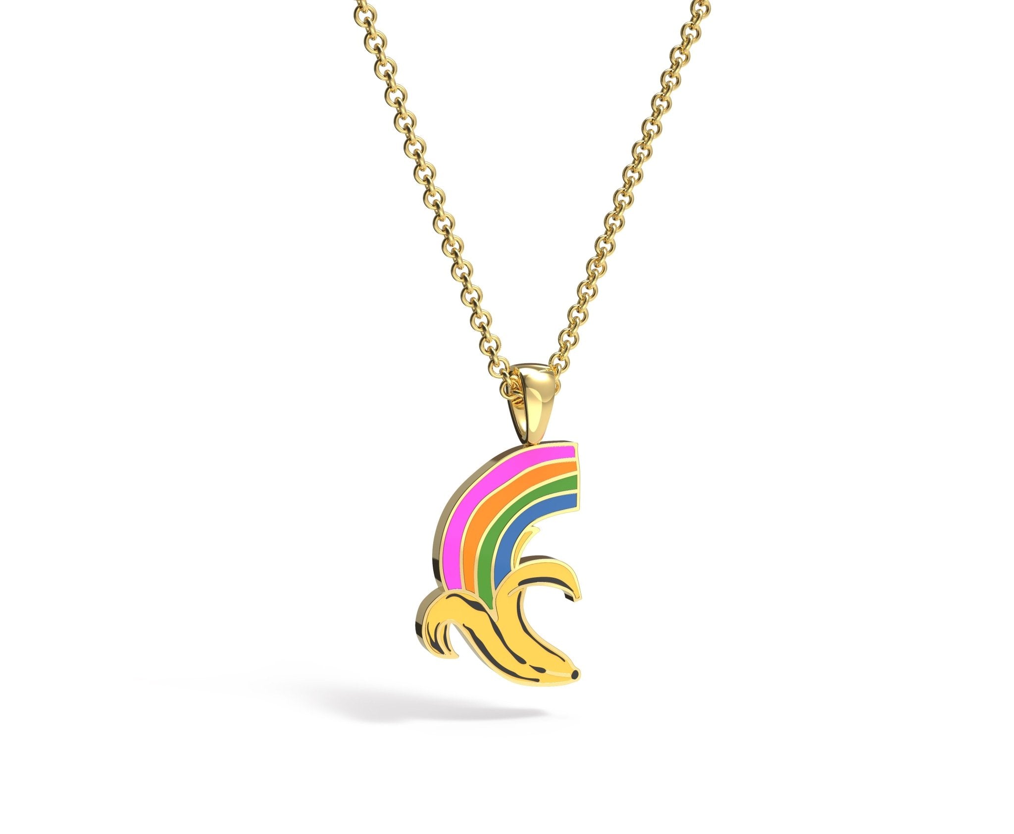 Banana Rainbow Pendant - Yellow Owl Workshop Banana Rainbow Pendant - Yellow Owl Workshop