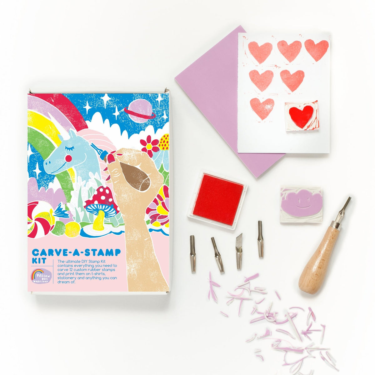 Carve-A-Stamp Kit - Yellow Owl Workshop