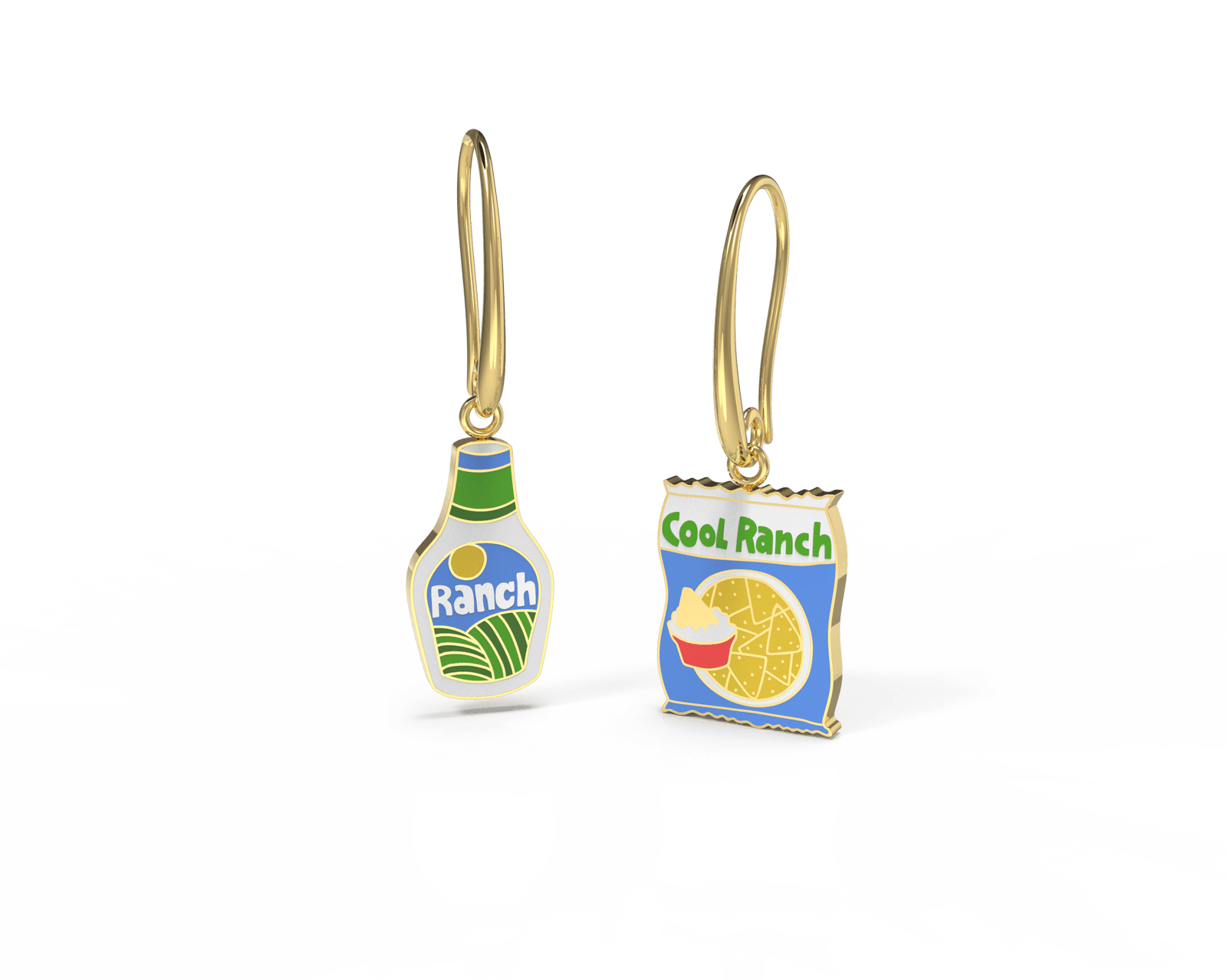 Cool Ranch Drop Earrings - Yellow Owl Workshop