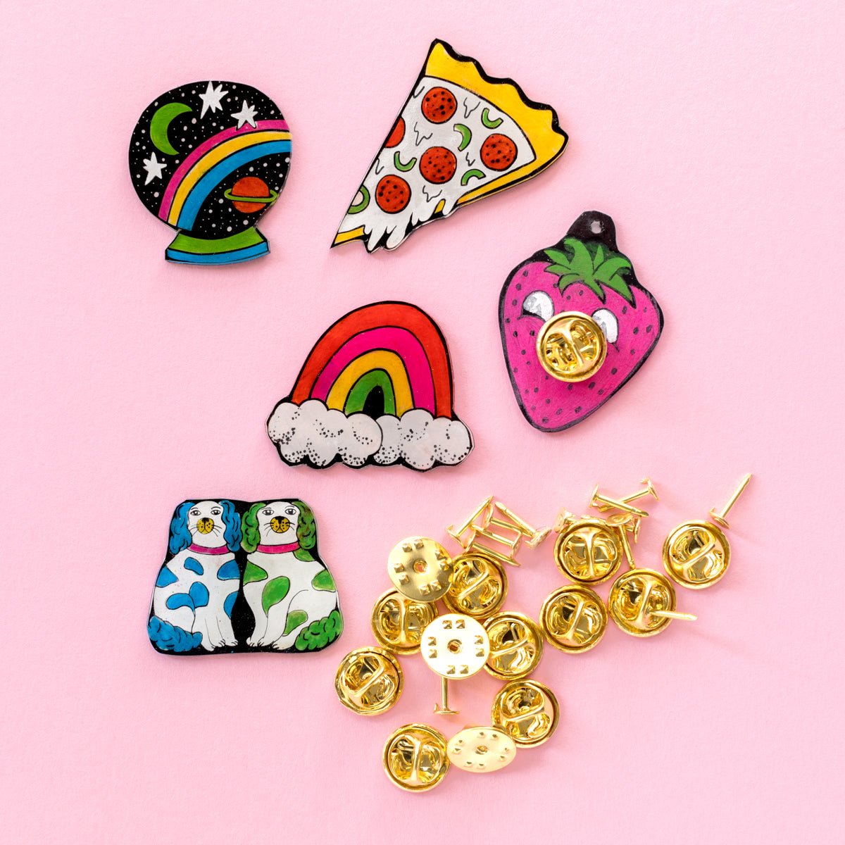 Pin Flyer Pin On Diy 50Pcs Multi Colours Safety Pins, New Design Scarf Pins,