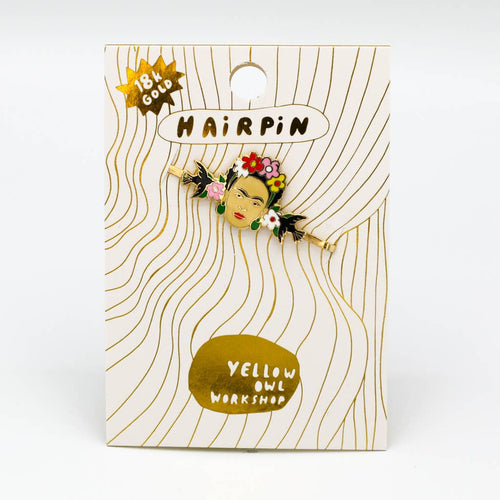 Frida Hairpin - Yellow Owl Workshop