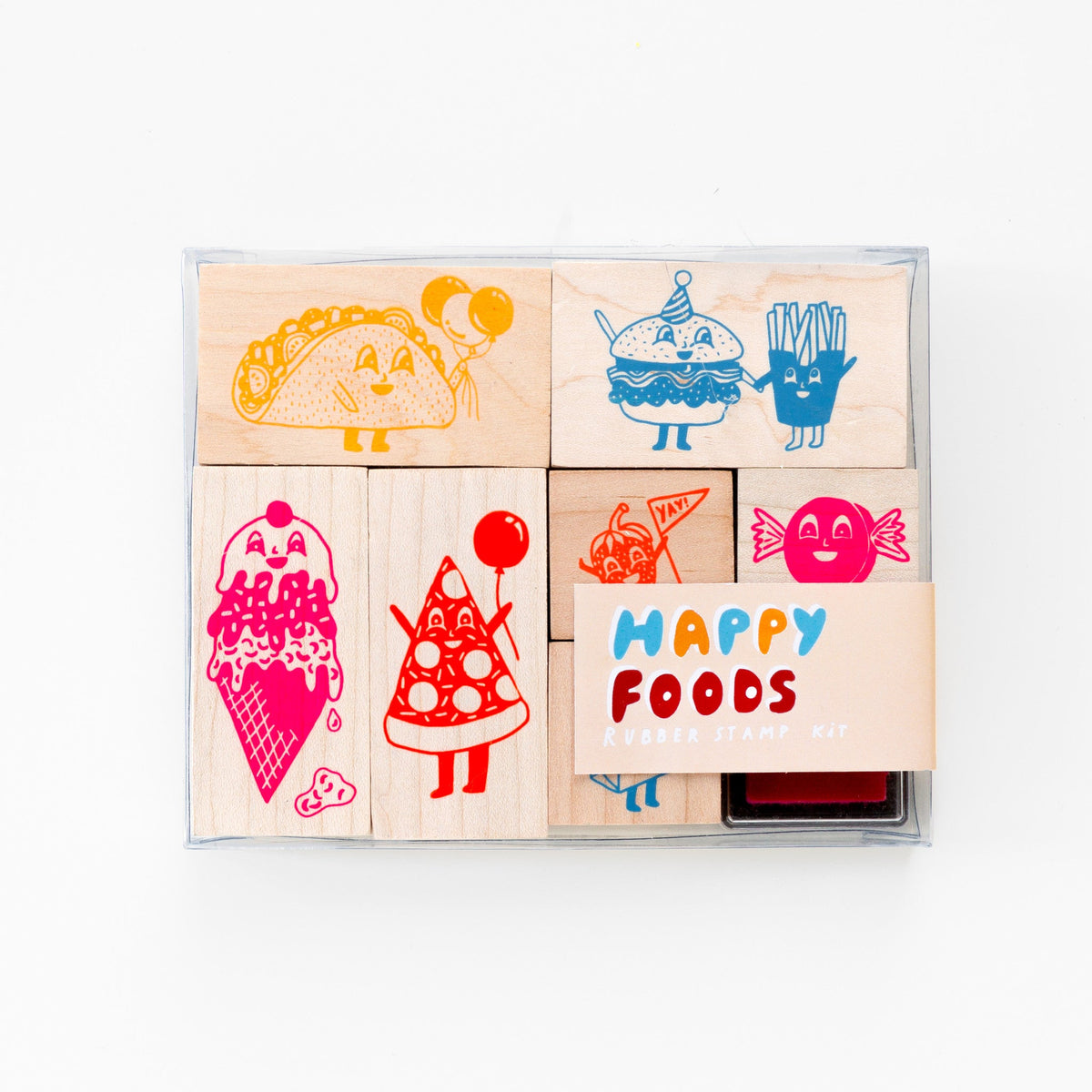Happy Foods Stamp Kit - Yellow Owl Workshop
