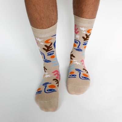 Matisse Crew Socks - Men's - Yellow Owl Workshop