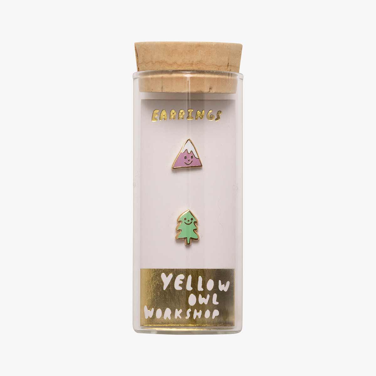 Mountain &amp; Tree Earrings - Yellow Owl Workshop