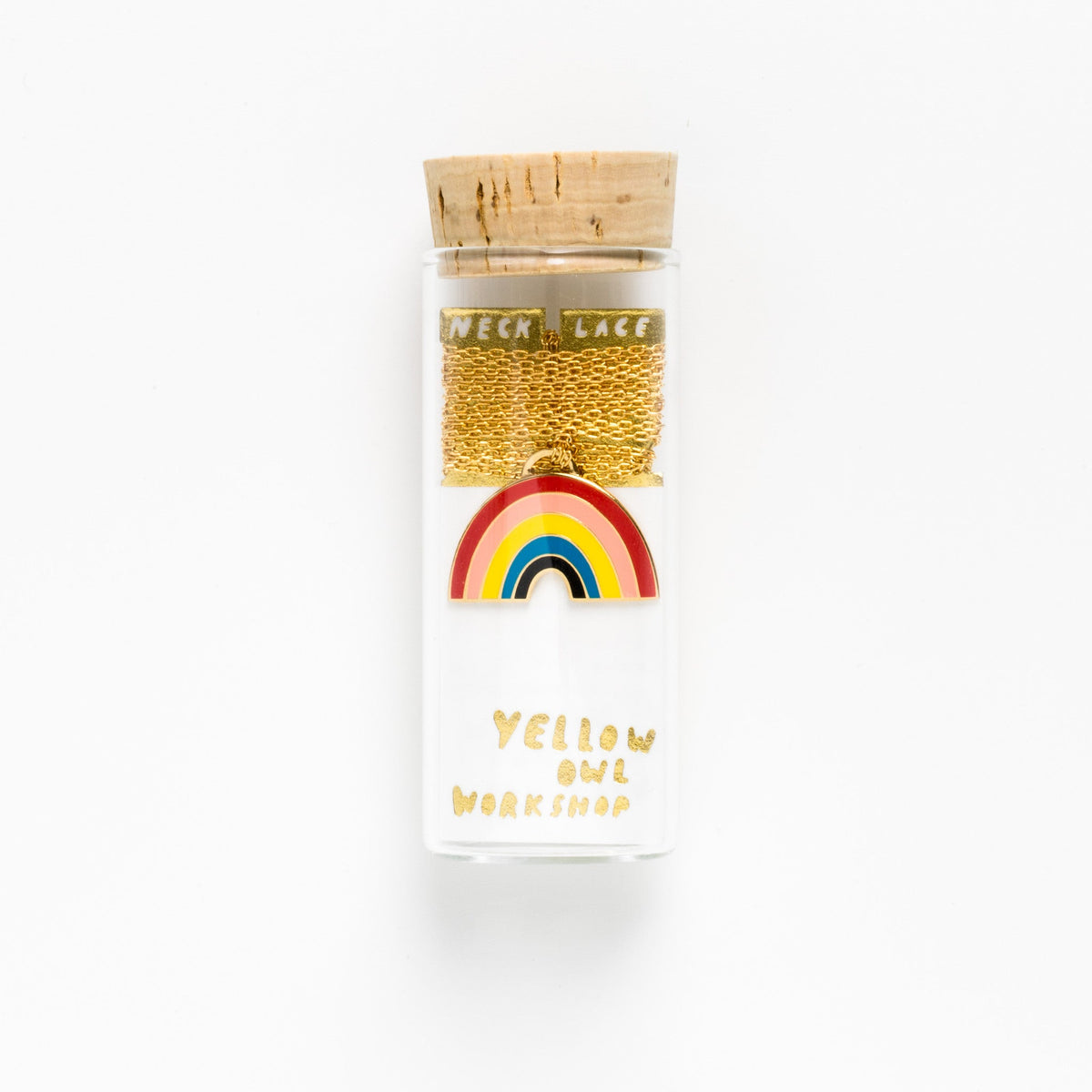 Rainbow Pendant - Yellow Owl Workshop