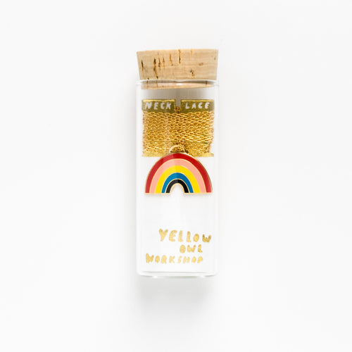 Rainbow Pendant - Yellow Owl Workshop