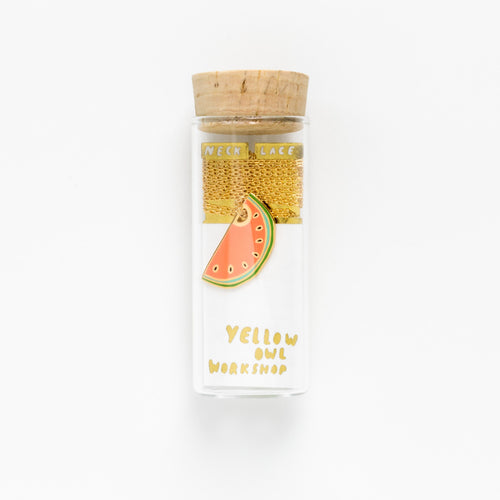 Watermelon Pendant - Yellow Owl Workshop